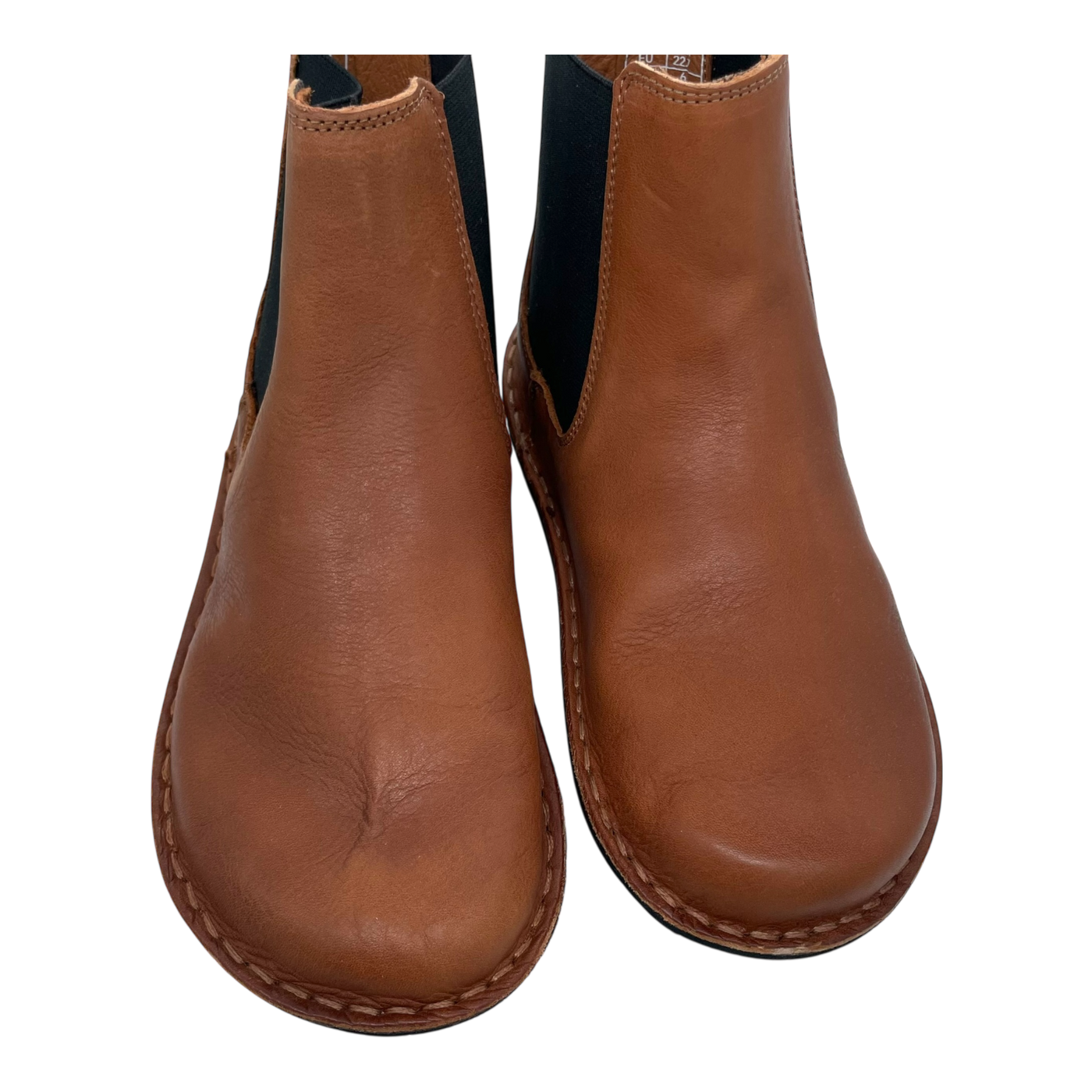 VIBAe Helsinki leather boots, cognac brown | 36