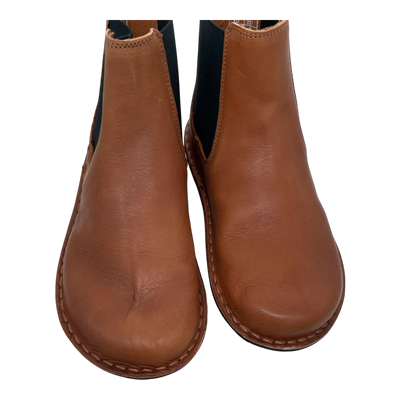 VIBAe Helsinki leather boots, cognac brown | 36