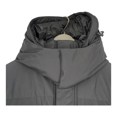 Embassy of Bricks and Logs astoria parka jacket, black | unisex L