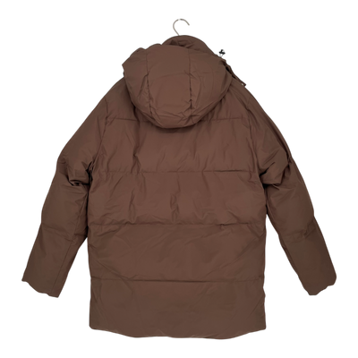 Embassy of Bricks and Logs astoria parka jacket, brown | unisex S