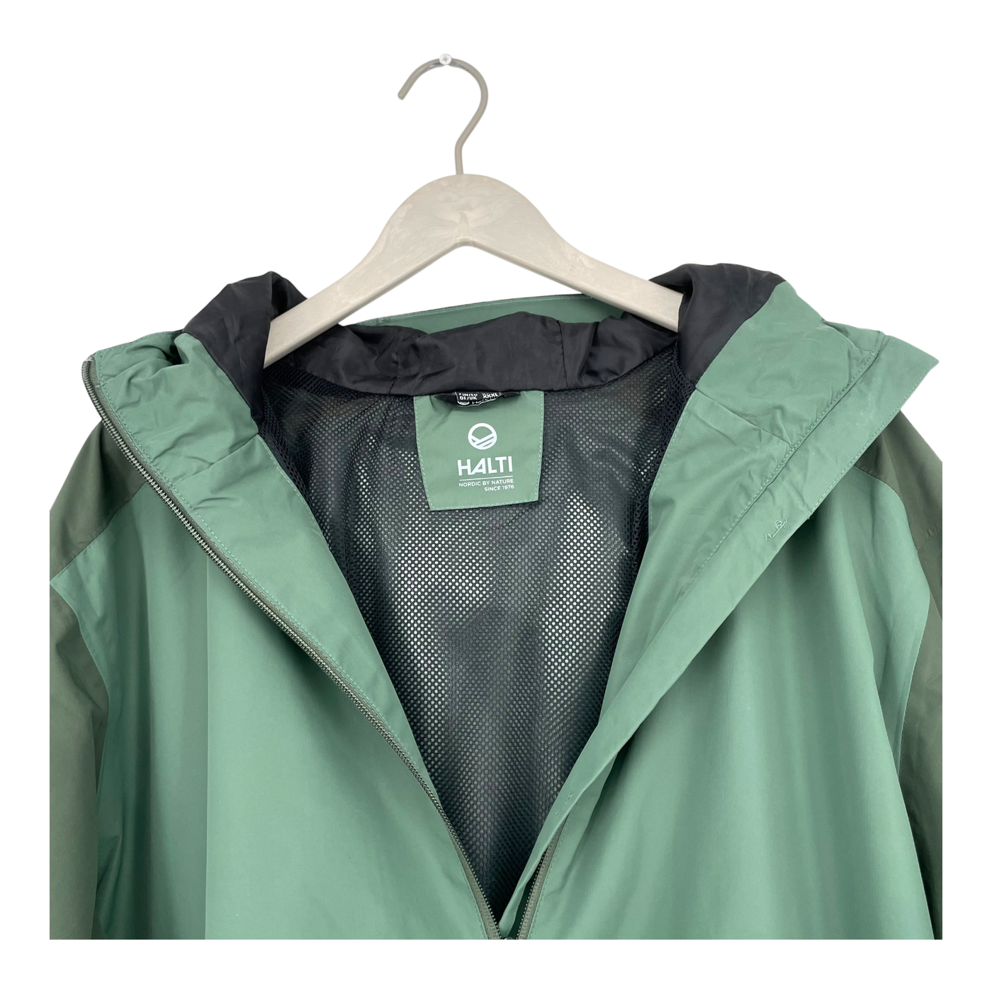 Halti river shell jacket, moss green | man 3XL