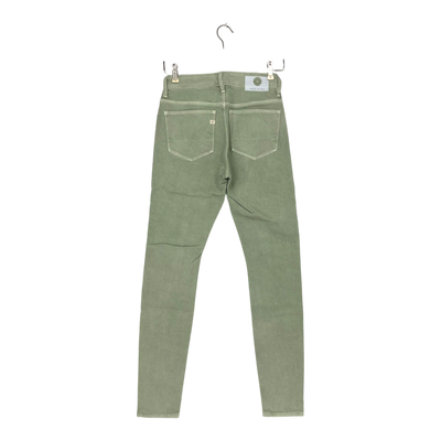 Mud Jeans slim skyler jeans, tea green | woman 27/32