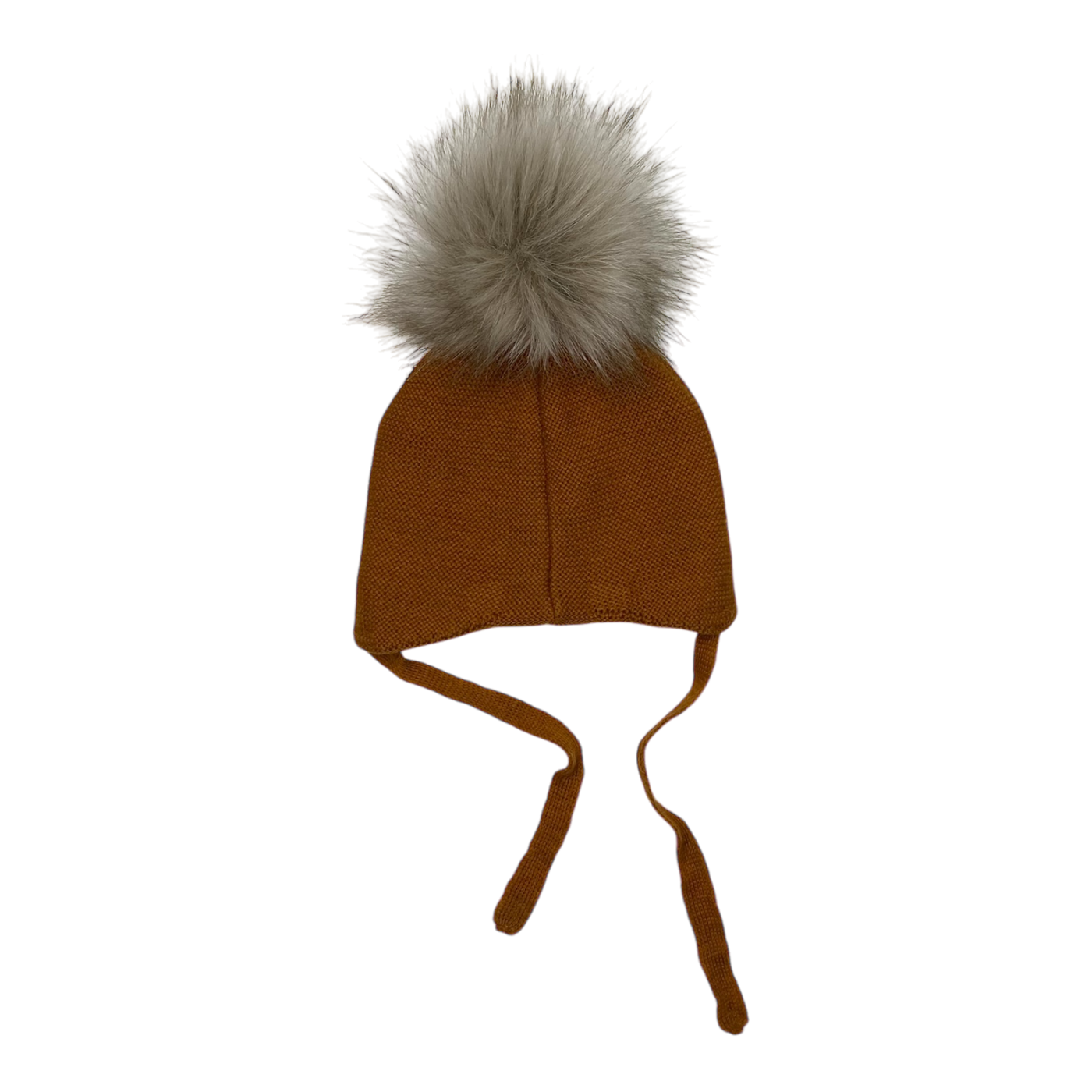 Metsola merino wool beanie, caramel | 2-6m