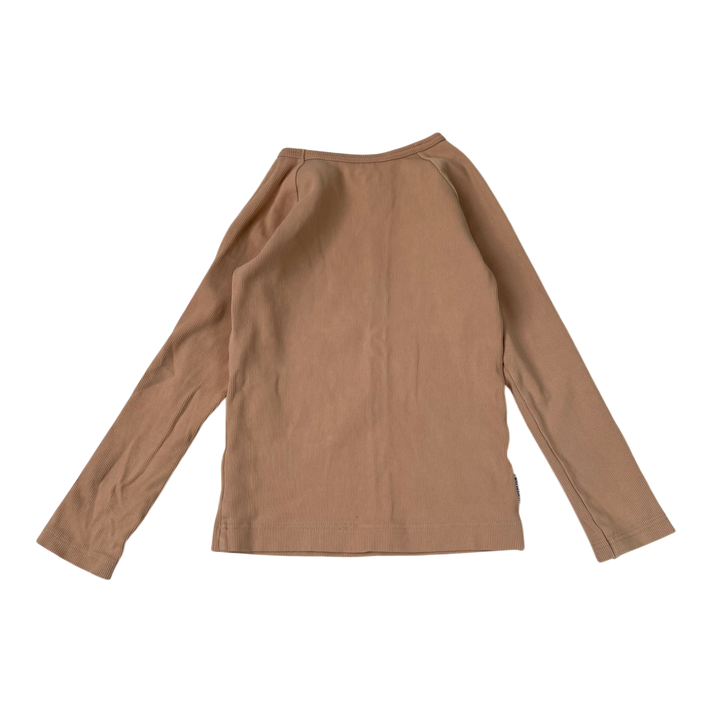 Metsola rib shirt, wheat | 122cm