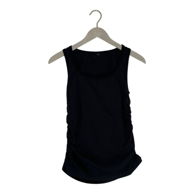 Ommellinen scrunch top, black | woman M