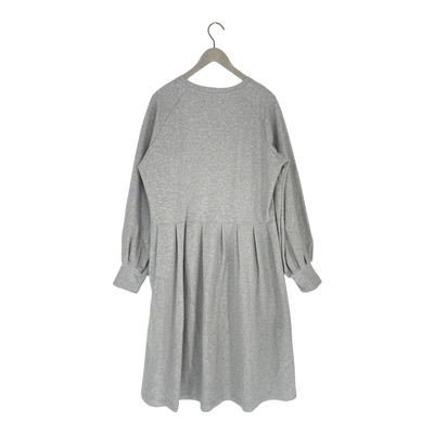 Ommellinen sweat dress, grey | woman XXL