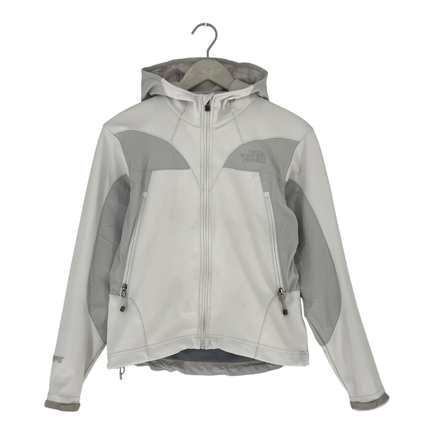 The North Face midseason softshell jacket, white | woman S