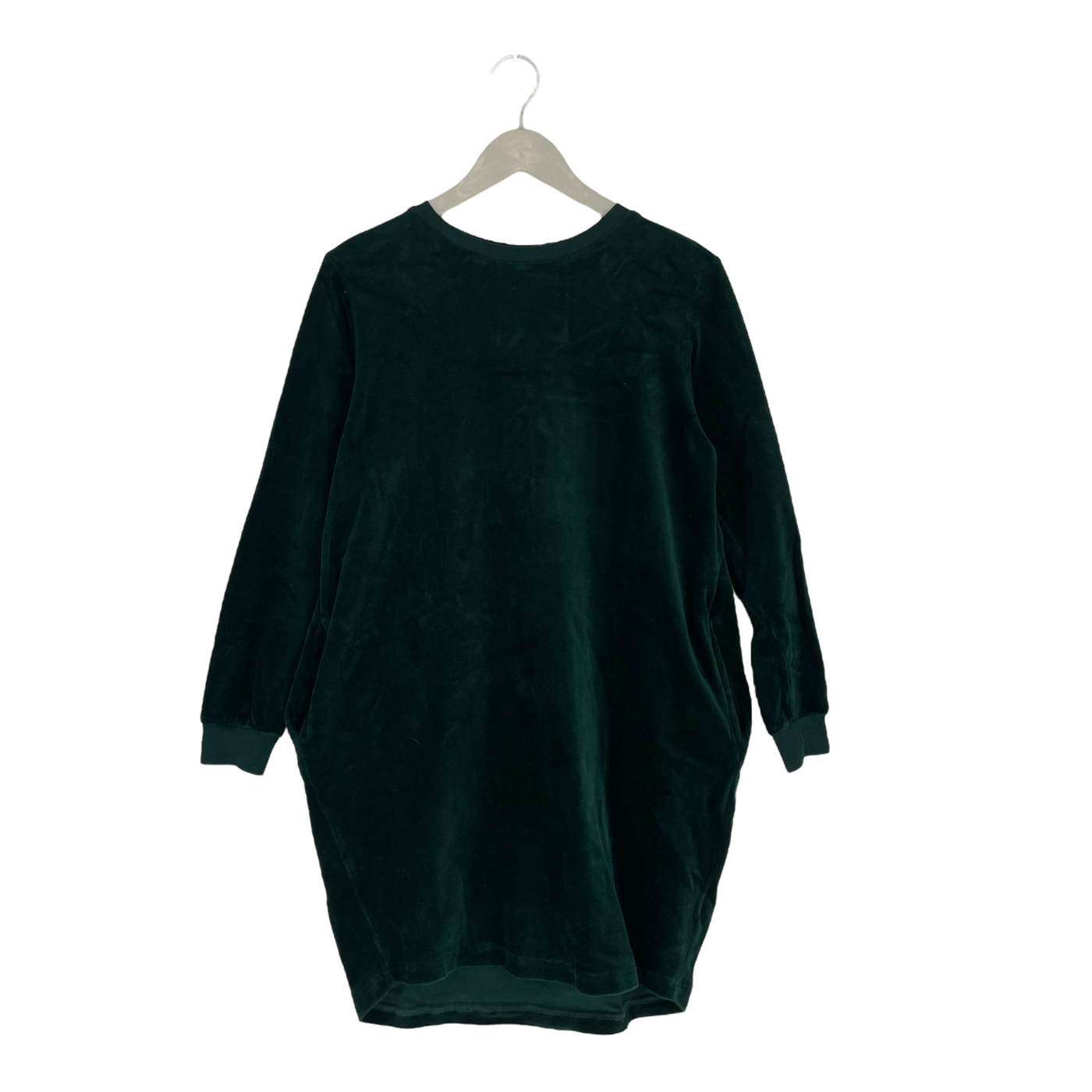 Aarre velour dress, dark green | woman XS