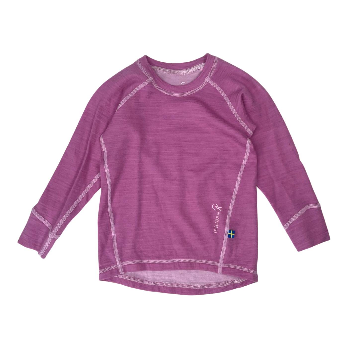 Isbjörn baselayer shirt, pink | 86/92cm