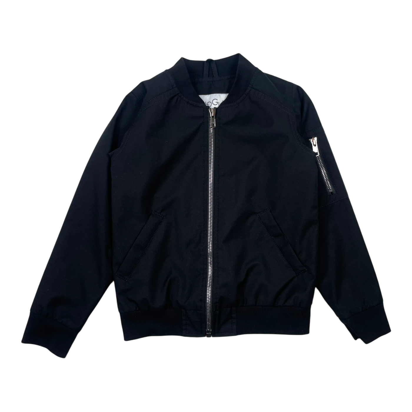 Gugguu bomber jacket, black | 104cm