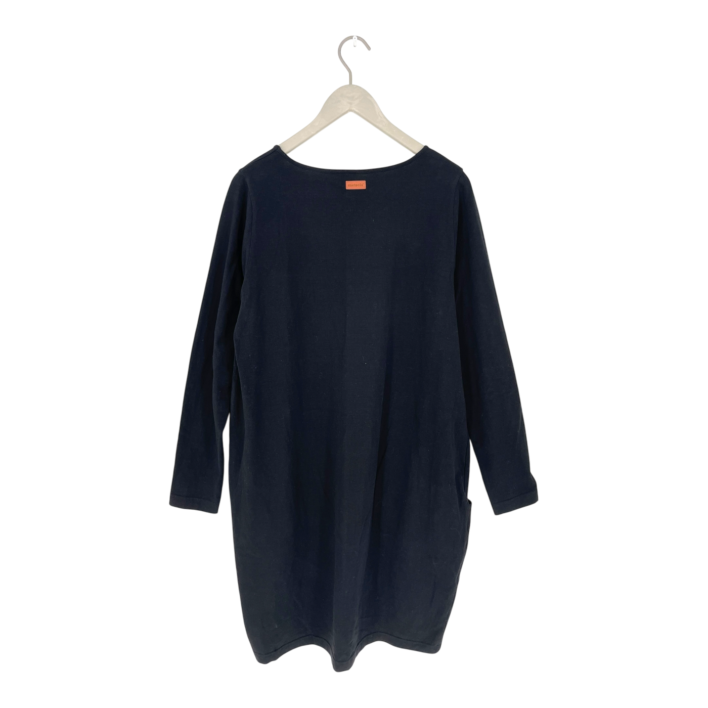 Metsola tricot tunic dress, black | woman XL