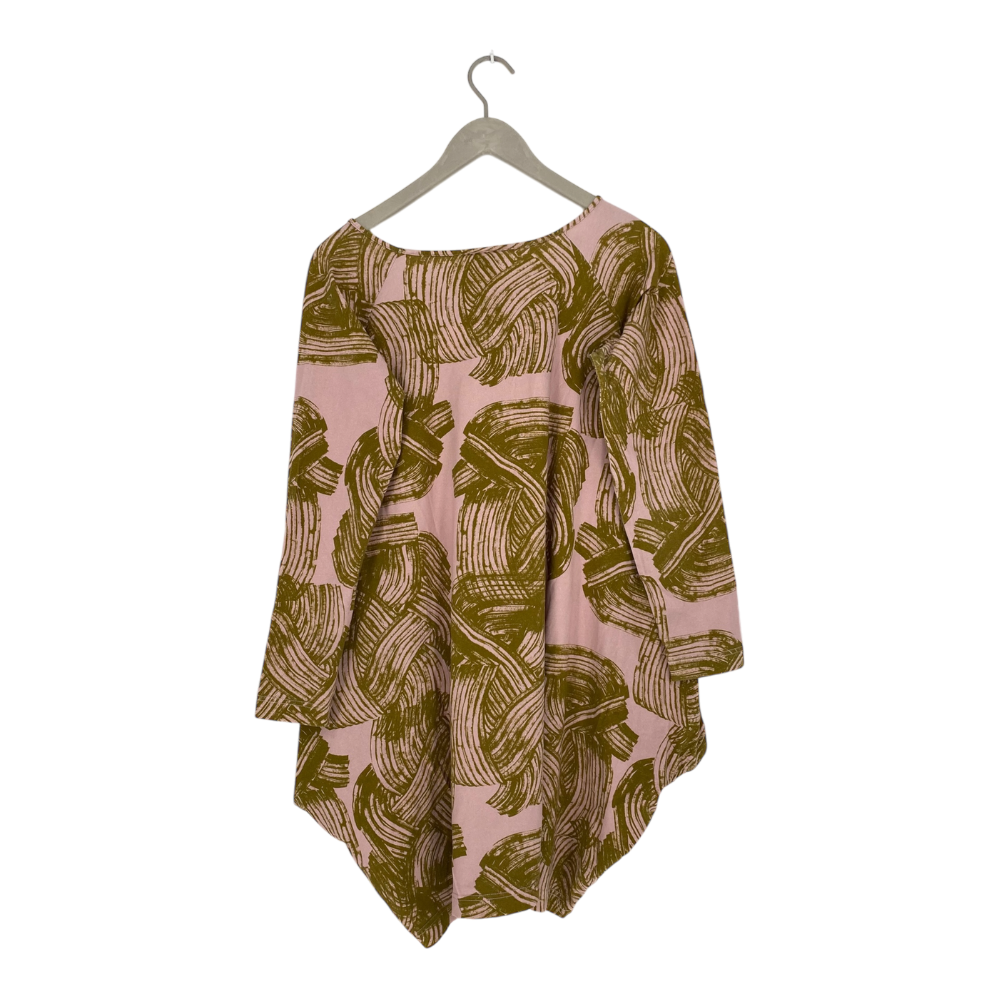 Papu kanto dress, rose/olive green | woman L