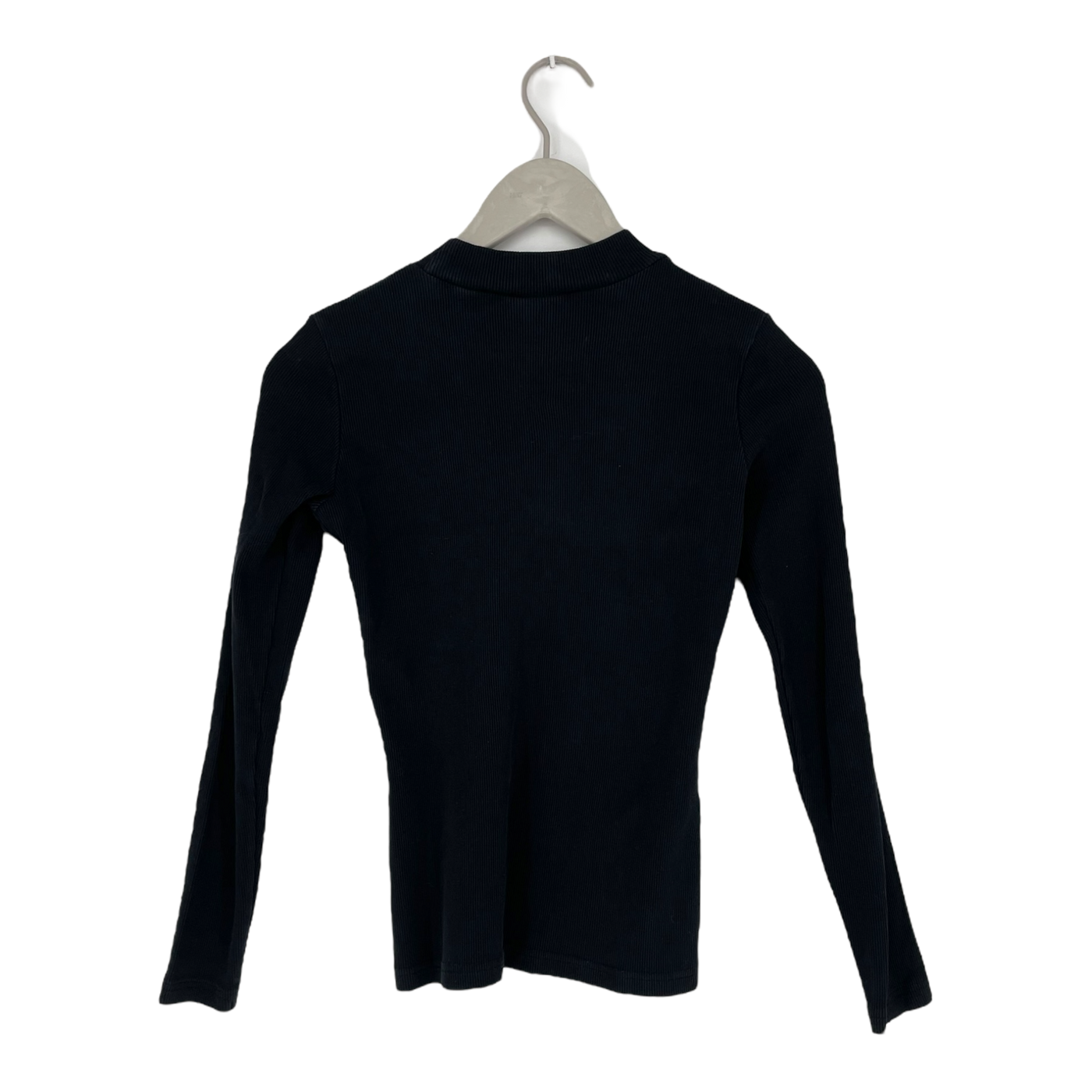 Aarre rib shirt, black | woman XS