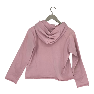Ommellinen cropped sport hoodie, pink | woman M
