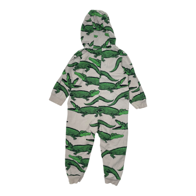 Mini Rodini sweat jumpsuit, crocodile | 80/86cm