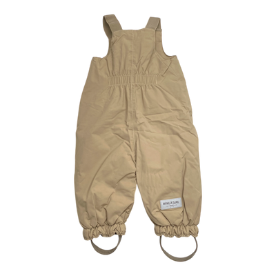Mini A Ture matwalenty winter snow pants, wheat | 74cm
