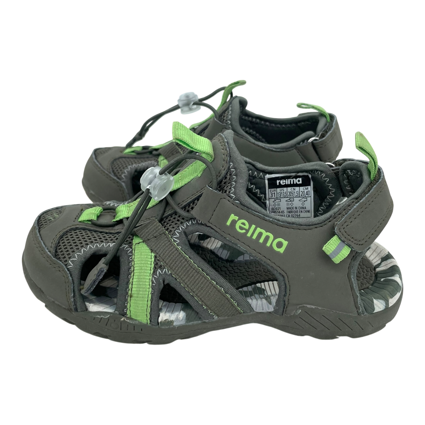 Reima hiekalla sandals, moss green | 31