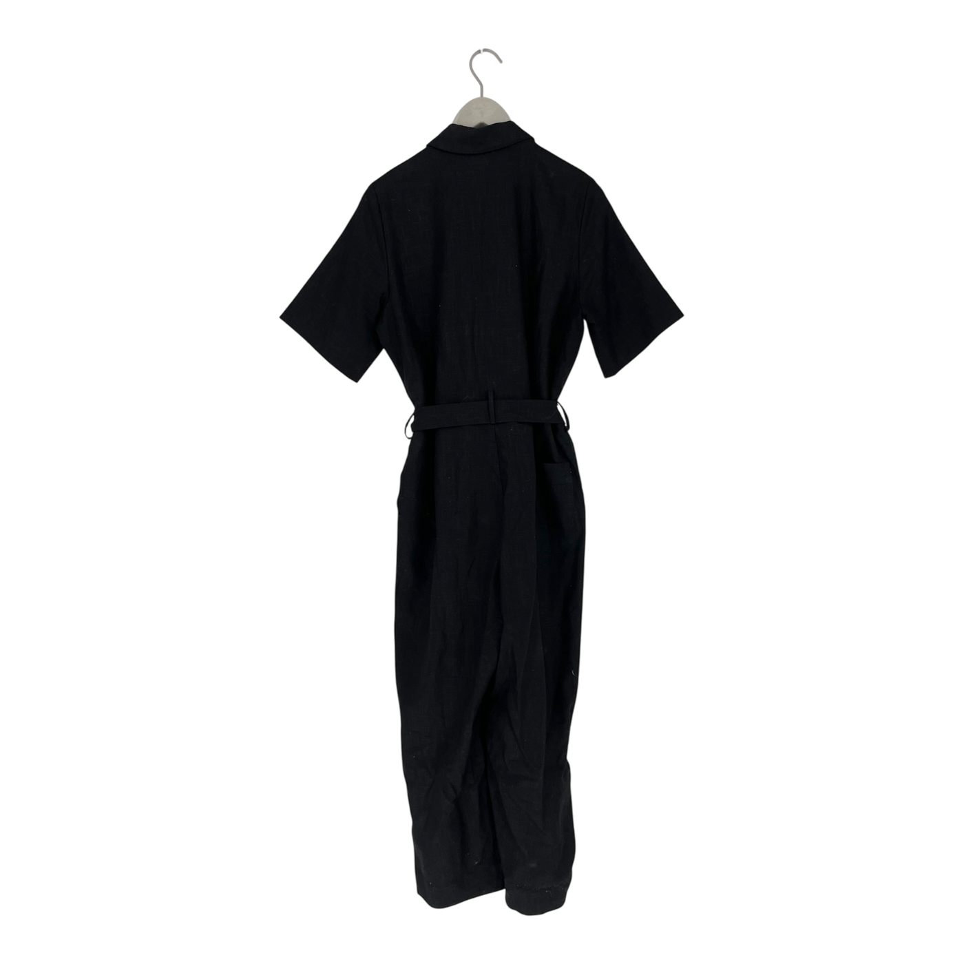 Vimma linen jumpsuit, black | woman M