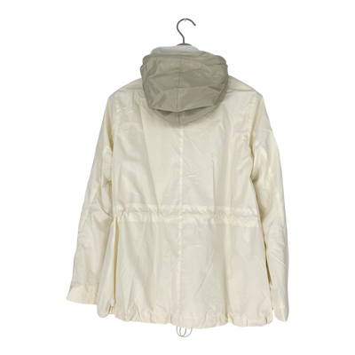 Embassy of Bricks and Logs reykjavik rain jacket, cream white | woman S