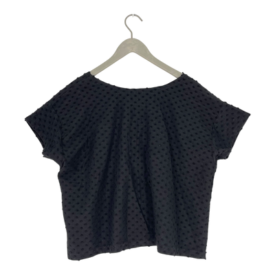 Aarre Celene Button Top, schwarz | Frau l
