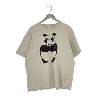 Mainio panda t-shirt, almond | woman S/M