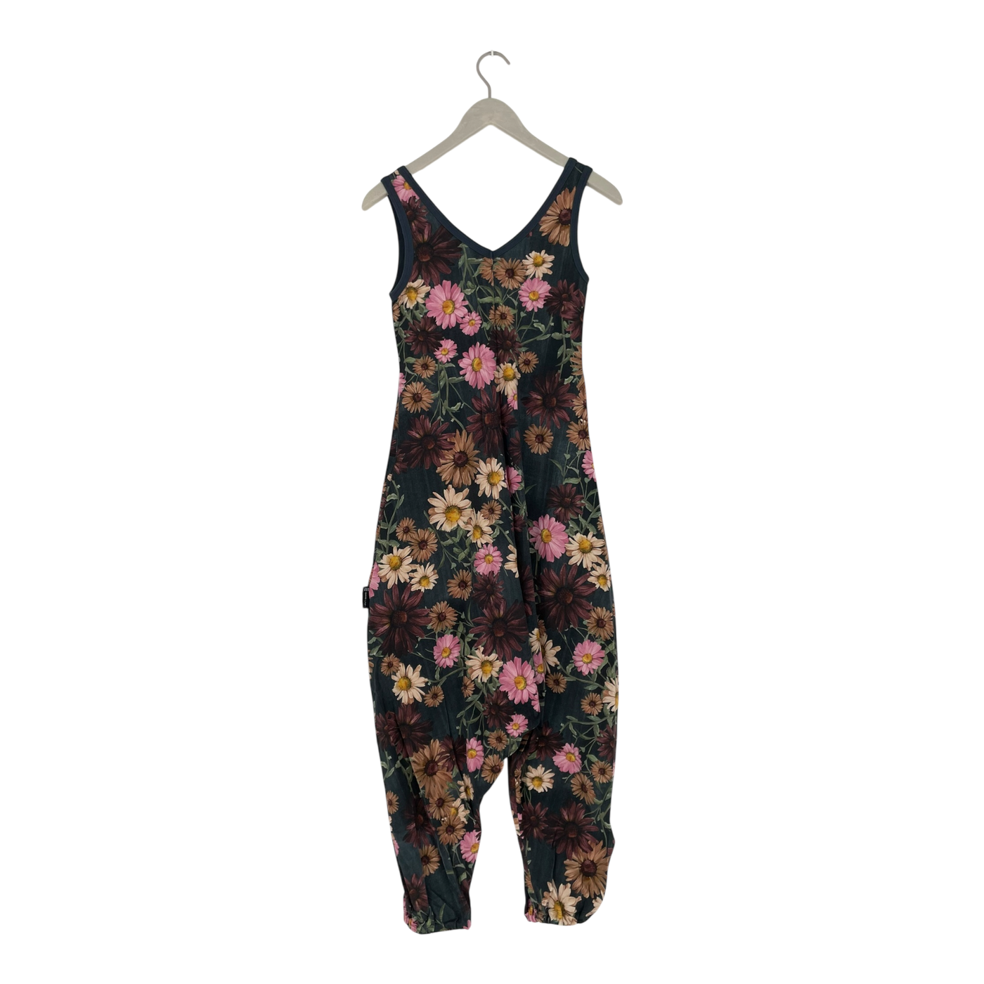 Omellinen Harem Tricot Jumpsuit, Blumen | Frau s