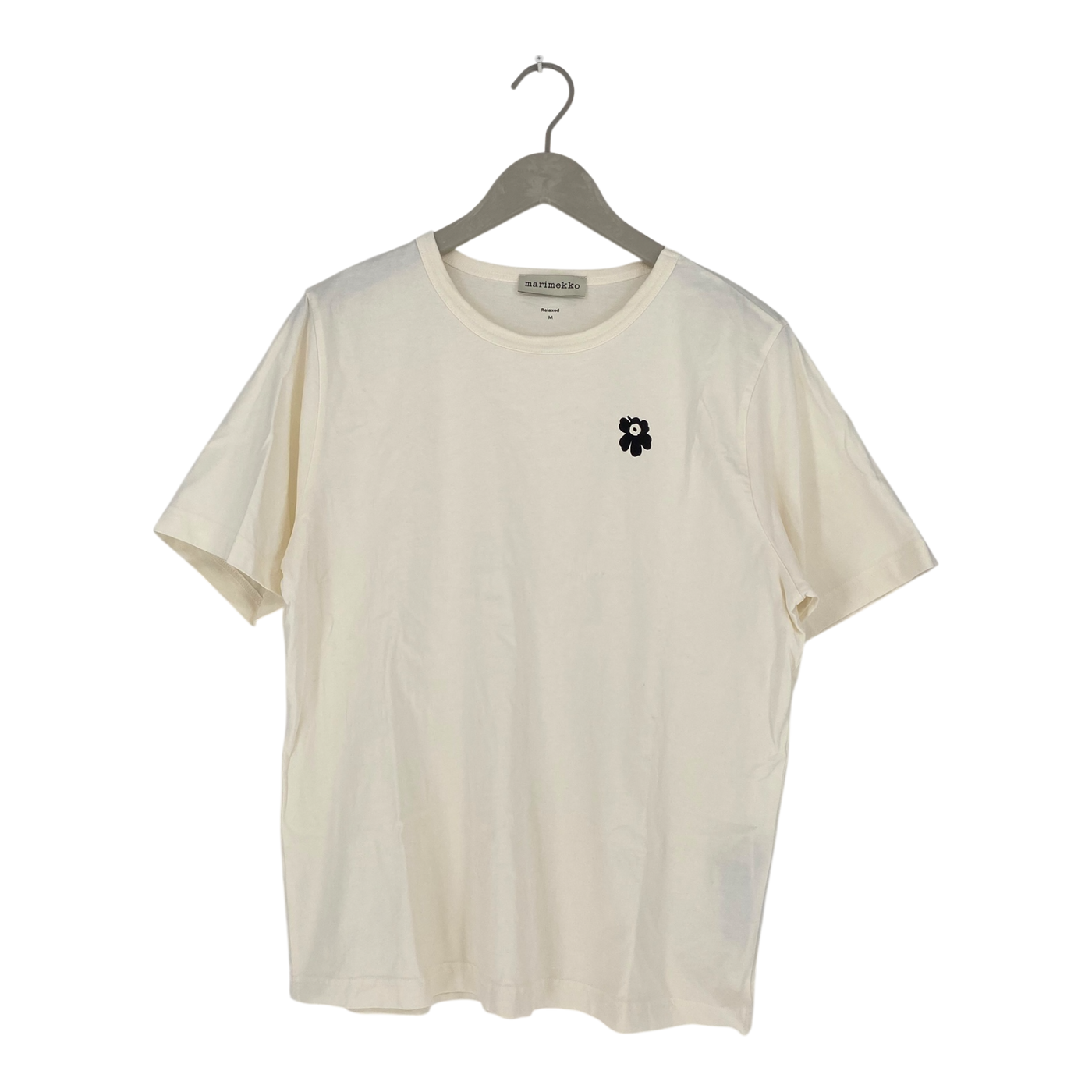 Marimekko Erna entspannte T-Shirt, Unikko | Unisex m
