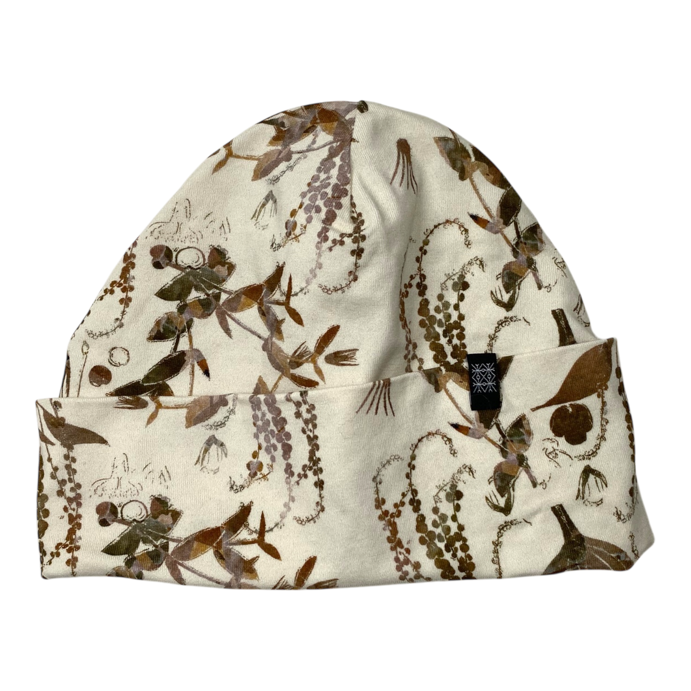 Kaiko tricot beanie, flower | 5-8y