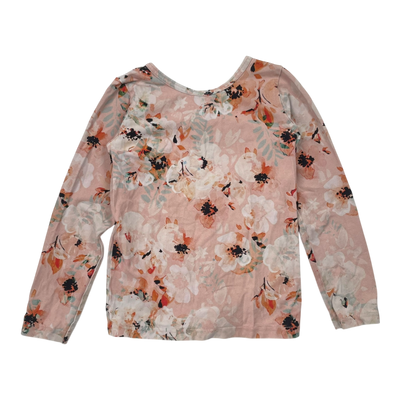 Kaiko cross shirt, peach blush | 122/128cm