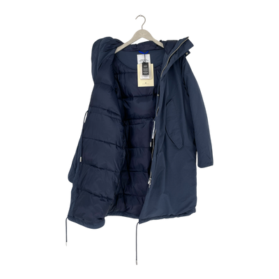 Embassy of Bricks and Logs albury coat, dark navy | woman S