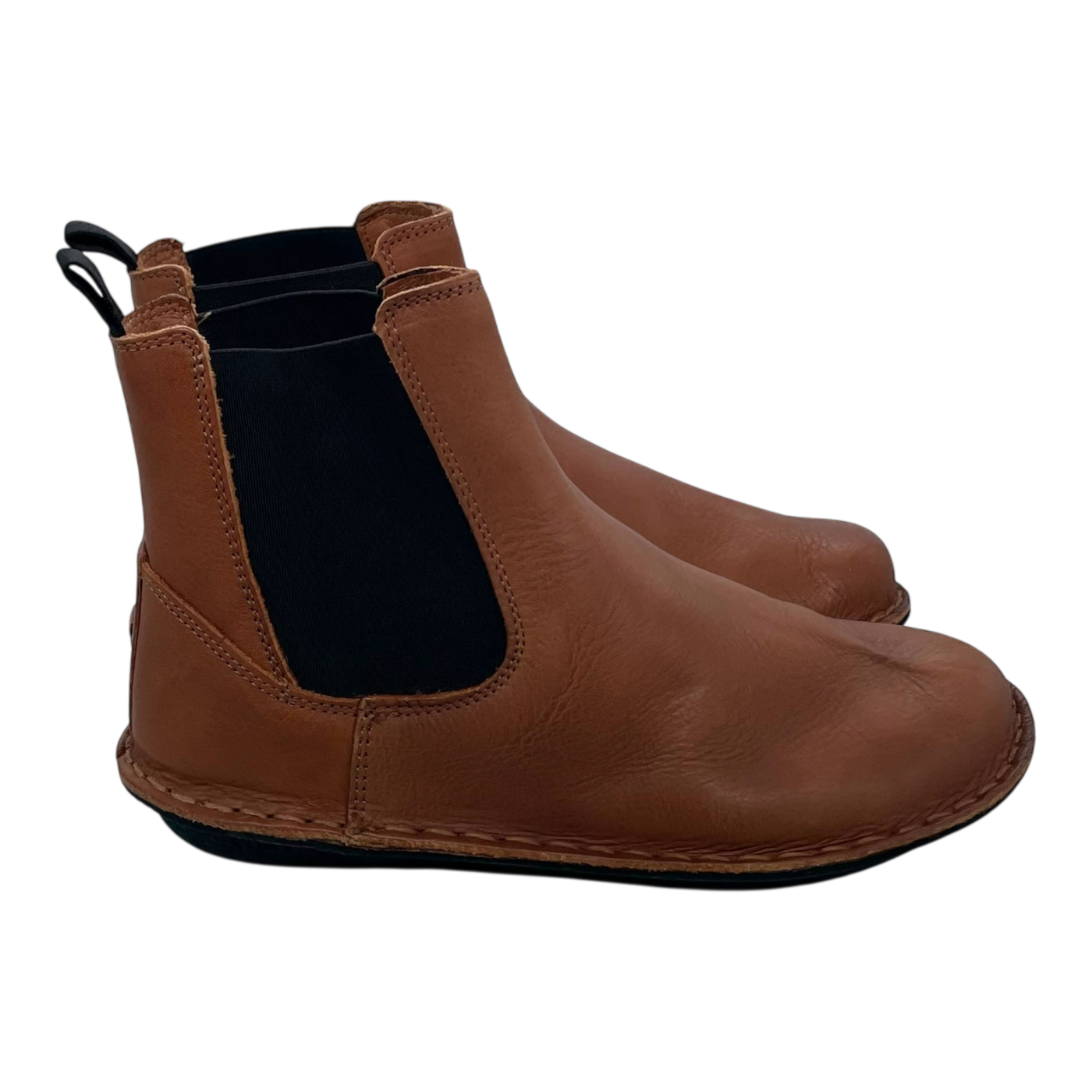 VIBAe Helsinki leather boots, cognac brown | 36