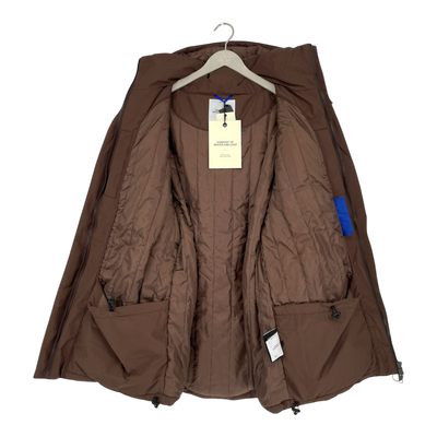 Embassy of Bricks and Logs astoria parka jacket, brown | unisex S