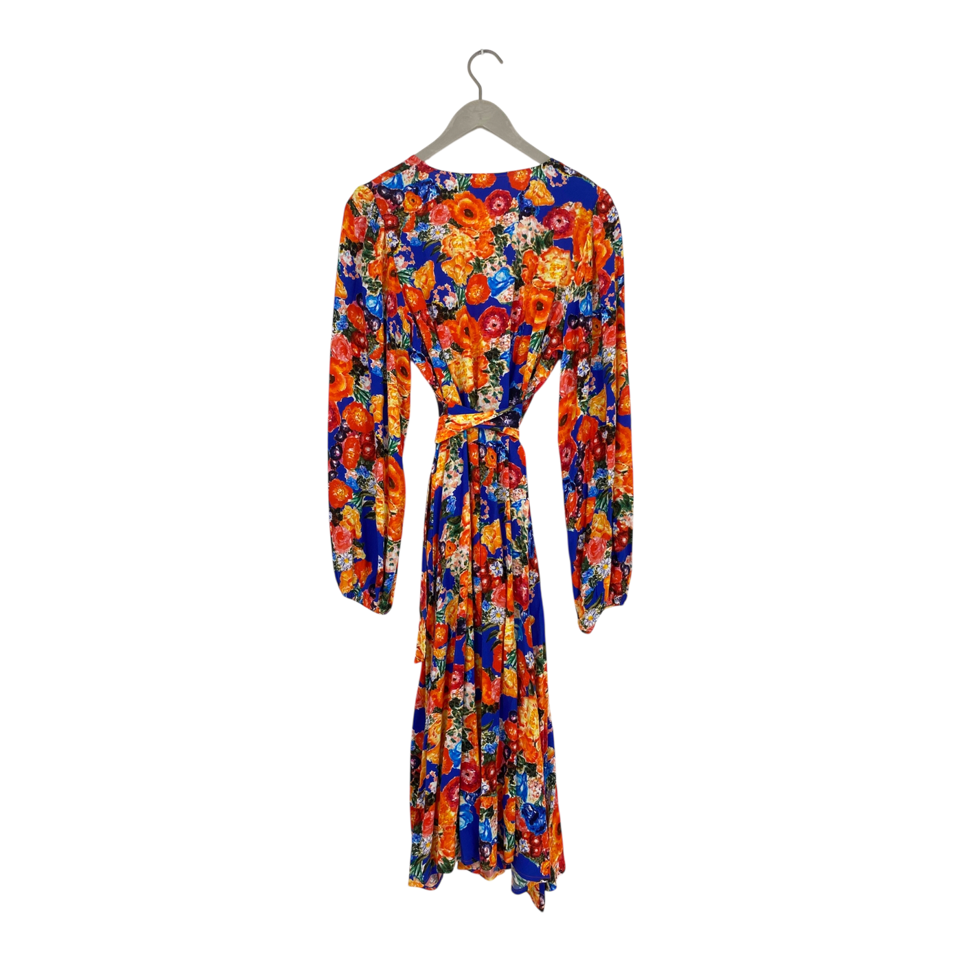 Kaiko flowy wrap dress, marigold | woman S