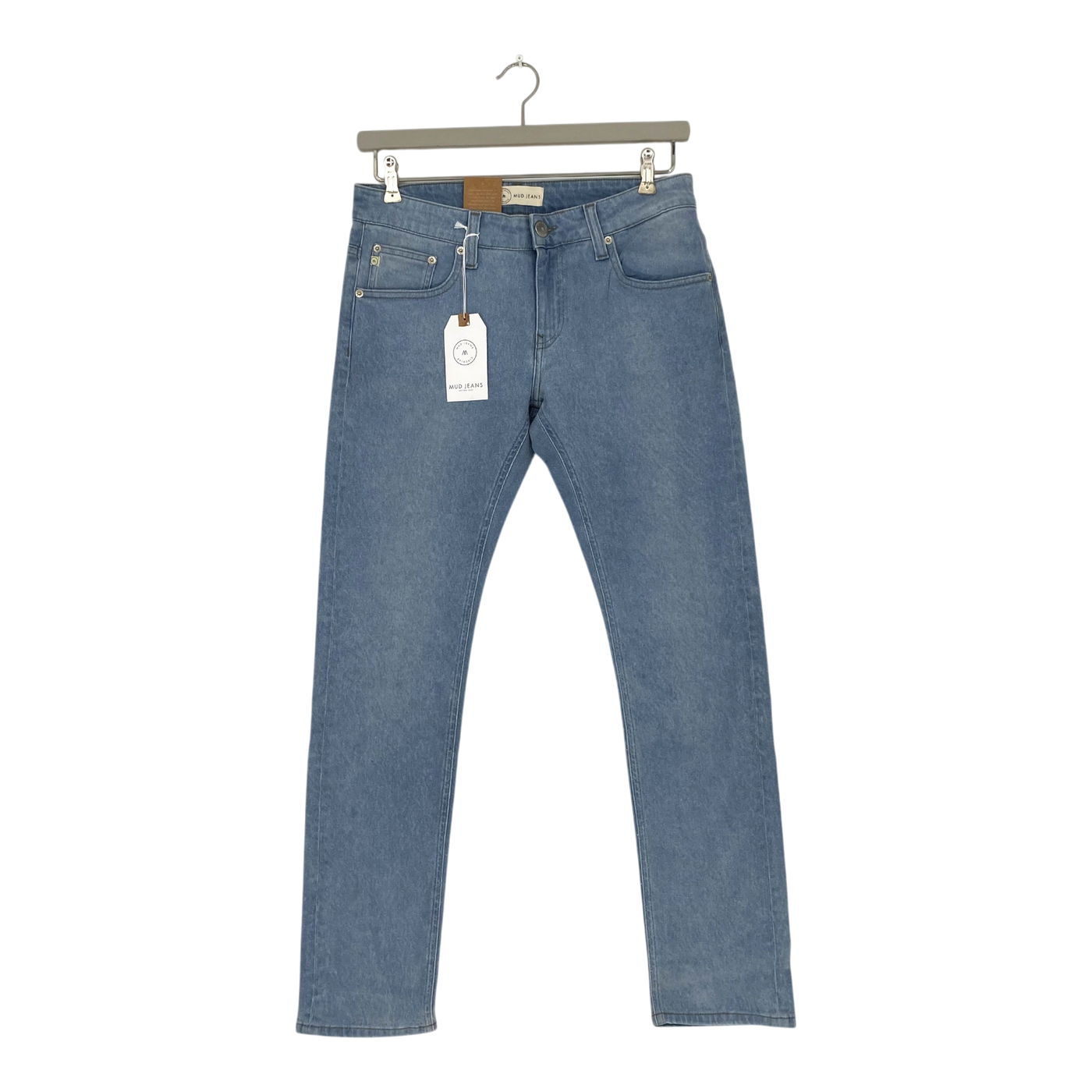 Mud Jeans lassen slim jeans, light denim blue | man 33/32