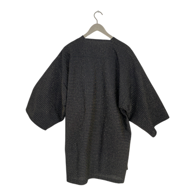 Morico cardigan, black/gold | woman onesize