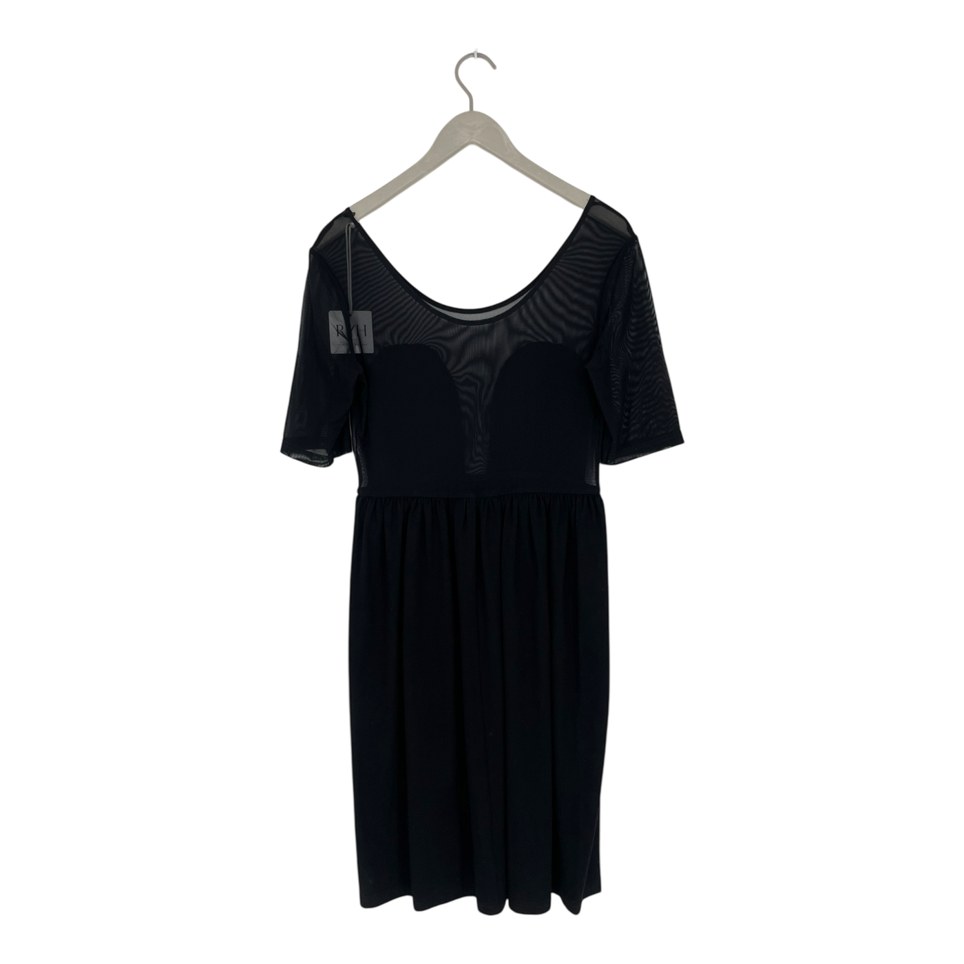 R/H mickey tee dress, black | woman L