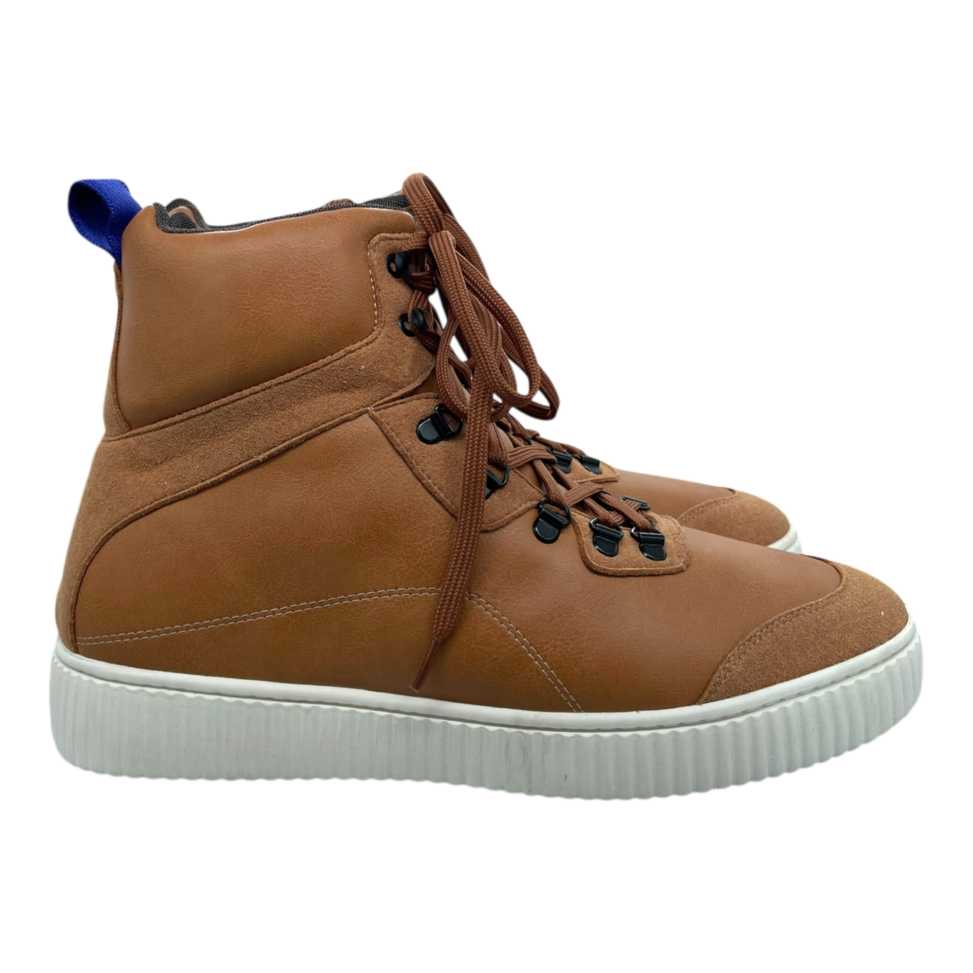 Embassy of Bricks and Logs leicester hiker solid boot, brown | 39
