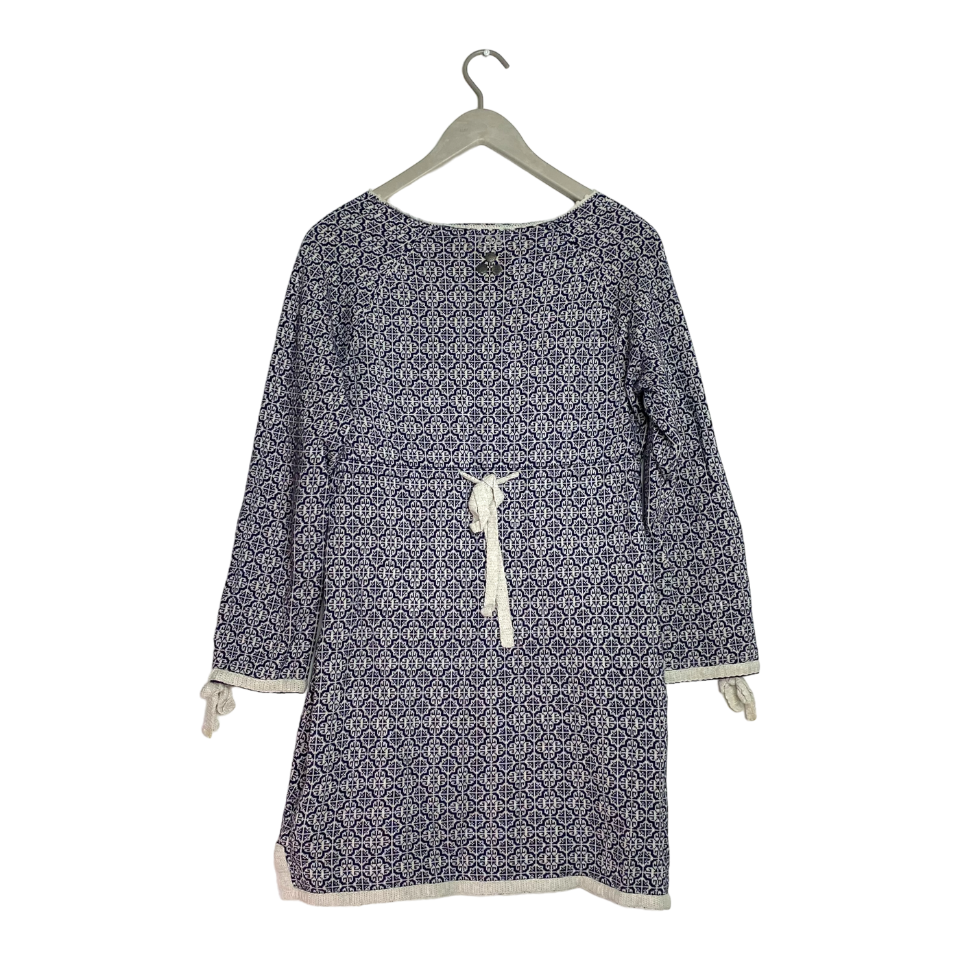 Odd Molly sweater dress, navy and white | woman M