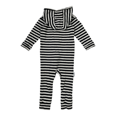 Metsola tricot jumpsuit, stripe | 74cm