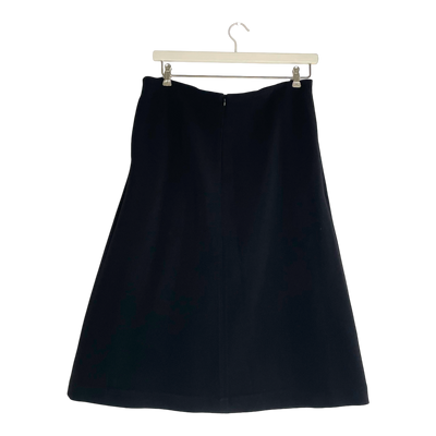 Marimekko sapho skirt, black | woman 42