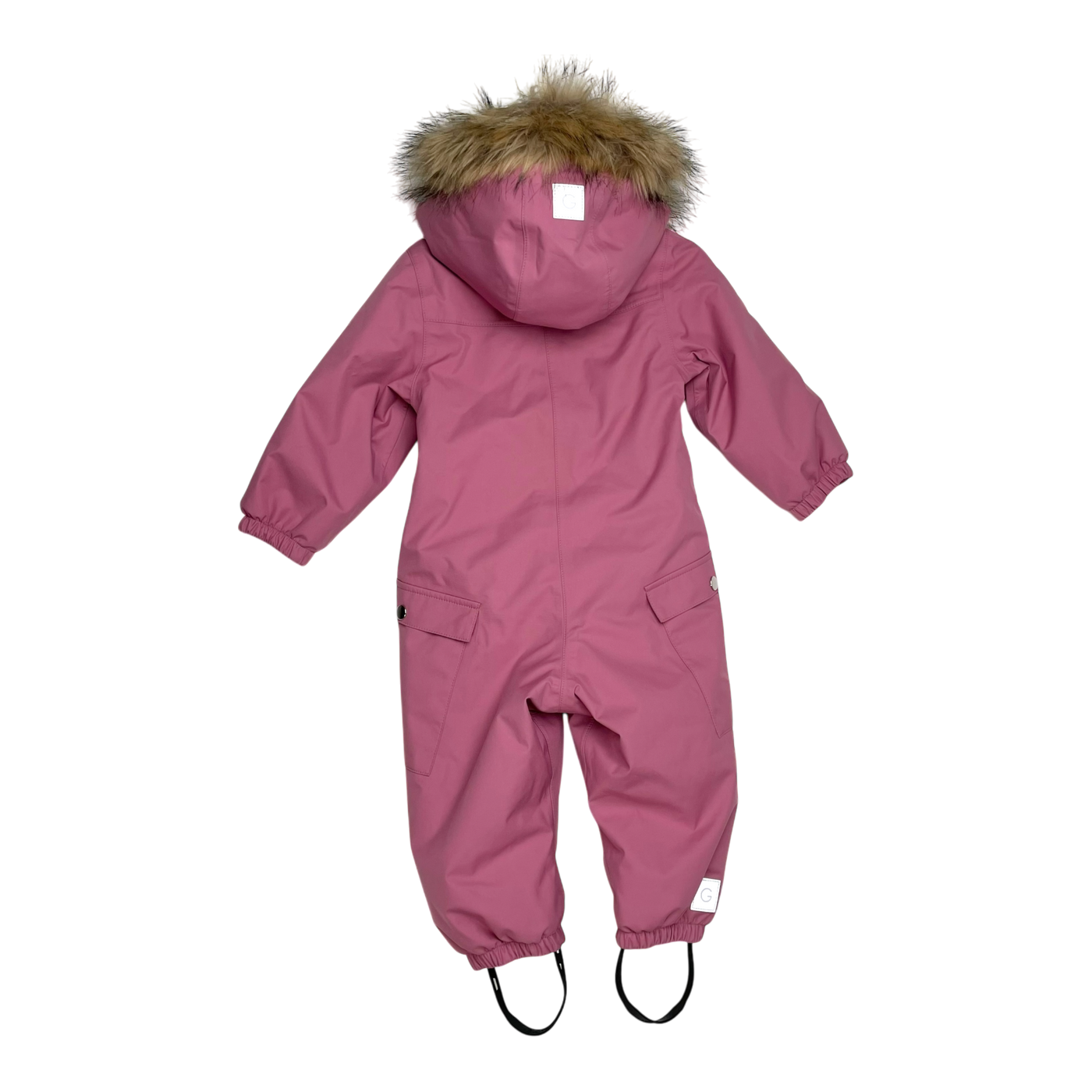 Gugguu C'moon winter overall, salmon pink | 80cm