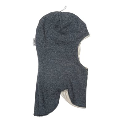 Kivat merino wool balaclava, grey | 2-4y