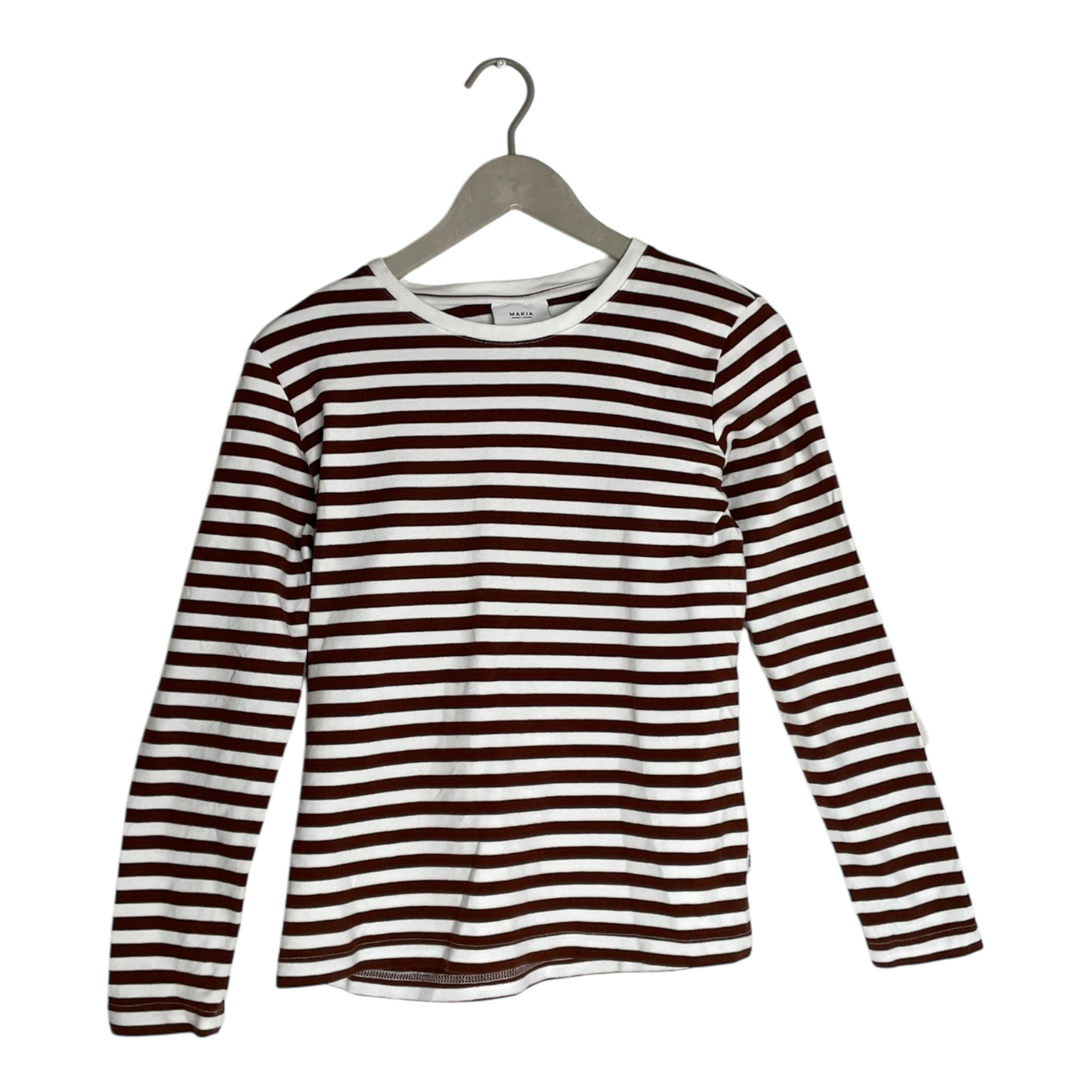 Makia stripe shirt, brown | woman S