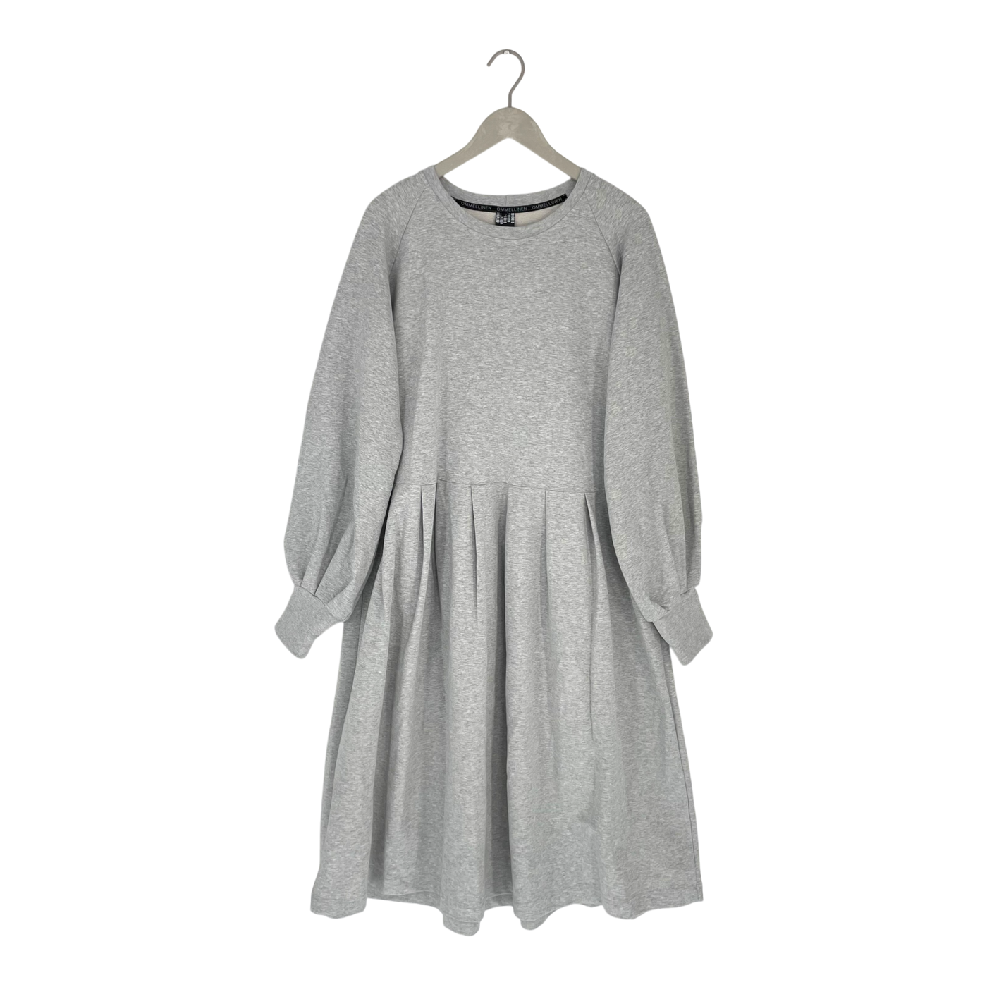 Ommellinen sweat dress, grey | woman XXL