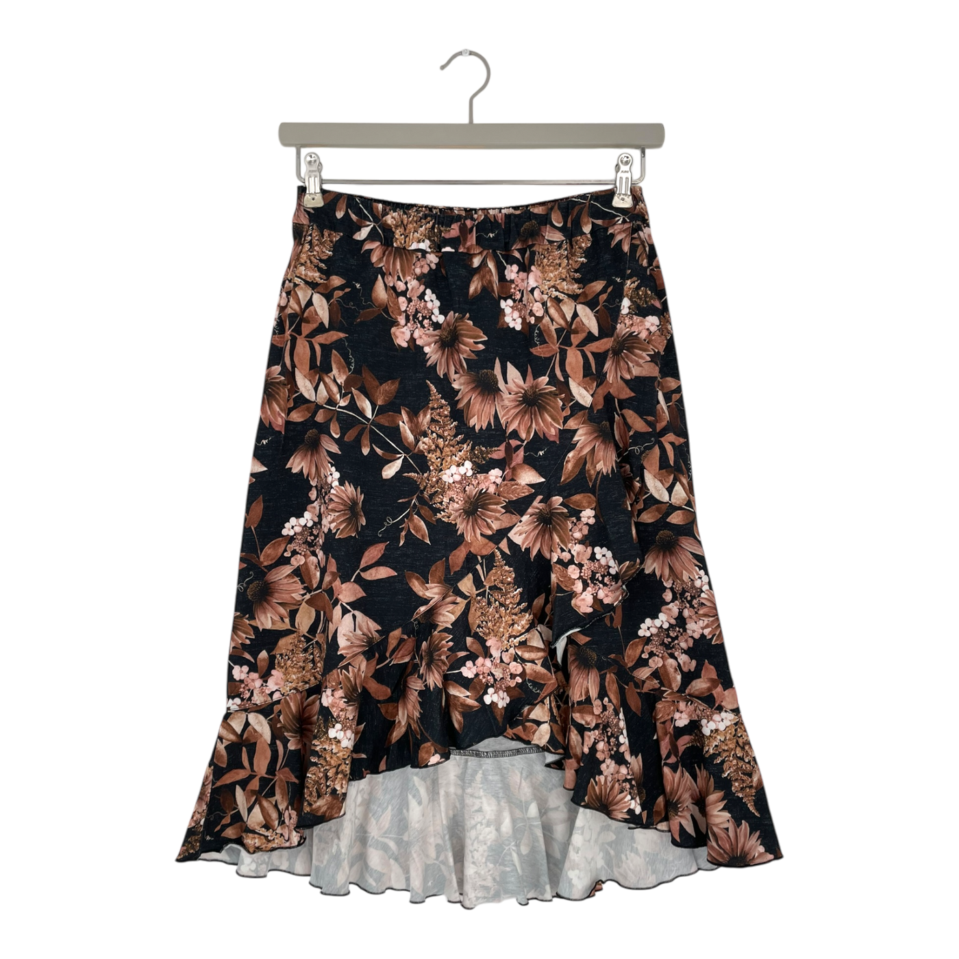 Versonpuoti tricot skirt, flower | woman M