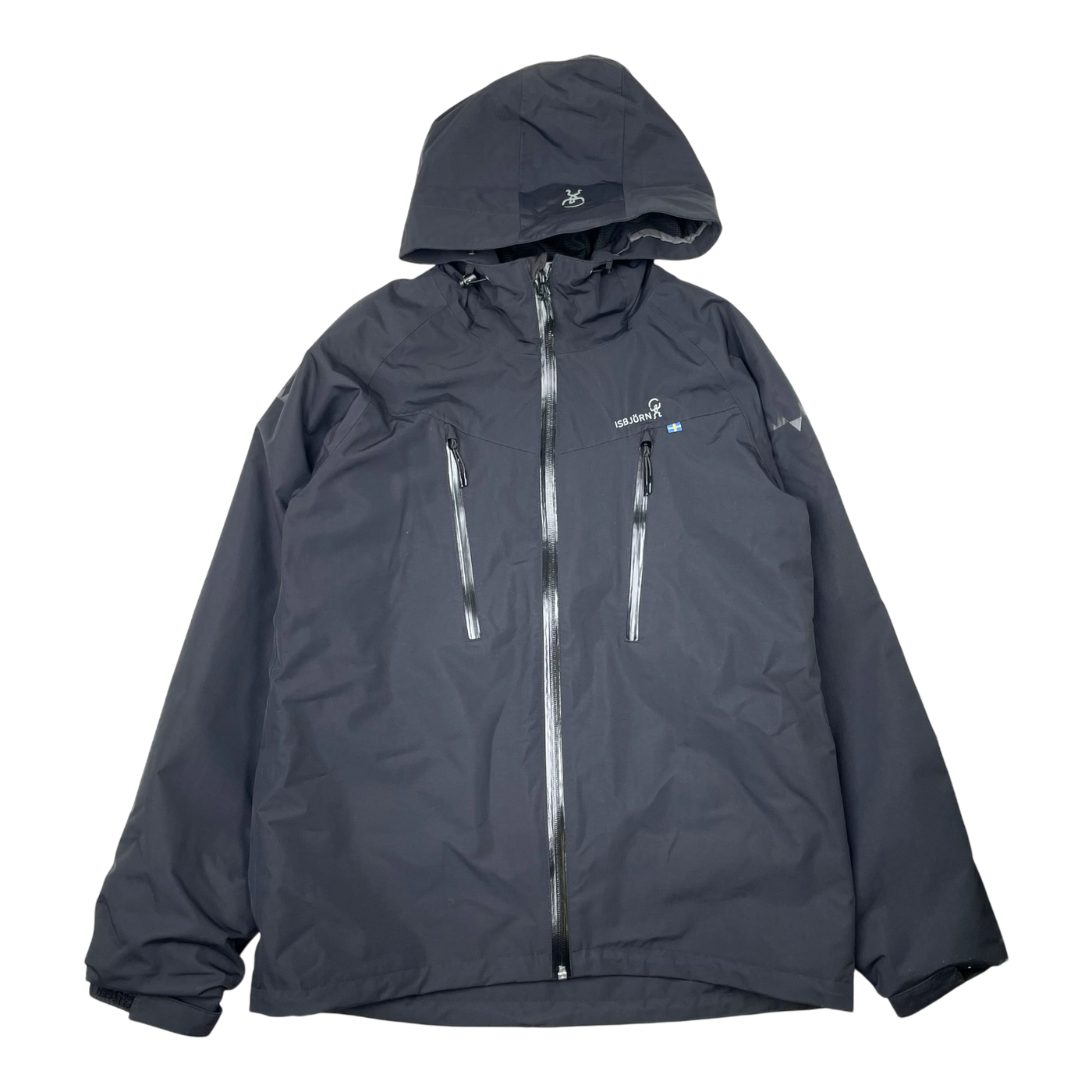 Isbjörn monsune hardshell jacket, black | 158/164cm