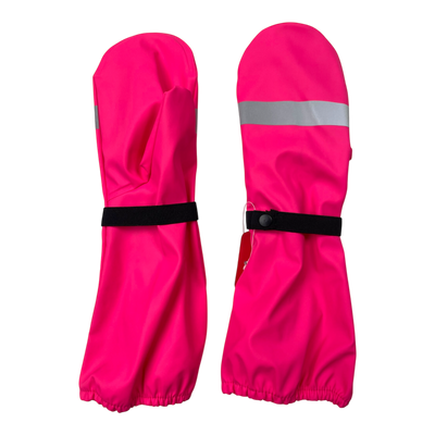 Reima kura rain mittens, pink | 4-6y