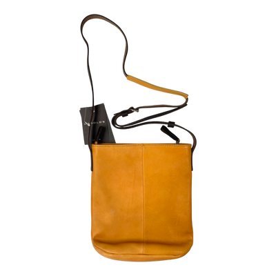 Harold's Bags plain crossbag, yellow