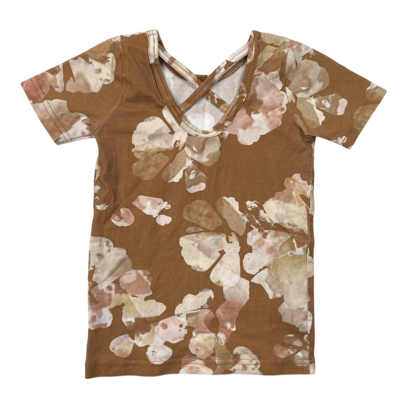 Kaiko cross t-shirt, marble meadow | 104cm