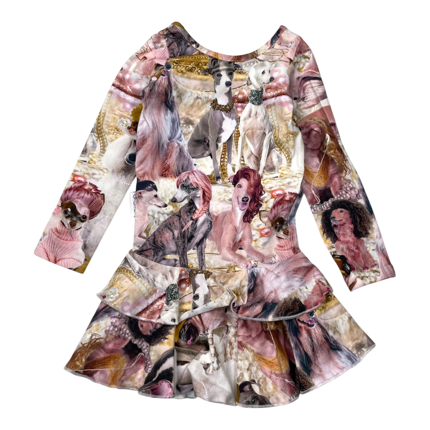 Gugguu frilla dress, dogs | 80cm